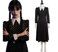 COSTUME MERCOLEDI C/PARRUCCA CM.140 10+