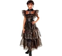 Costume Mercoledì "Wednesday" Addams Raven Dance per Bambine - Taglia XL - 156-160 cm