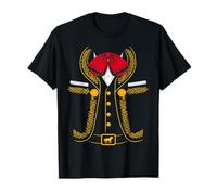 Costume messicano Mariachi divertente messicano Charro Maglietta