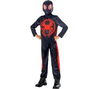 Rubies Costume Miles Morales Spider-verse classico per ragazzi e ragazze, tuta s