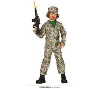 COSTUME MILITARE BAMBINI TG.5-6 ANNI