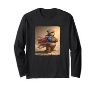 Costume Militare da Orso Bruno per Gli Amanti del Campo di Battaglia dell'America Maglia a Manica