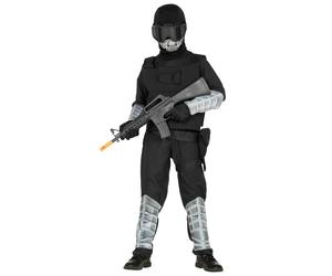 COSTUME MIMETICO SPECIAL FORCE SOLDATO MILITARE 8/10 ANNI