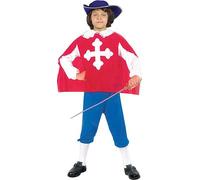 COSTUME MOSCHETTIERE MIS. L 7-9 ANNI