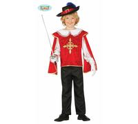 COSTUME MOSCHETTIERE TG. 5-6 ANNI