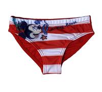 Costume Mutandina Mickey Mouse, Disney, Topolino, Costume Slip da Mare Bambino, Neonato 12 Mesi, Rosso - MIC0394