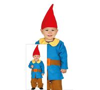 Fiestas Guirca Costume Nanetto Bambino Set Camicia, Cintura, Cappello e Pantaloni 18-24 mesi Blu