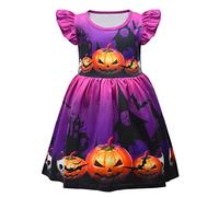 Costume Natale Bambino My First Halloween Vestito Scheletro Neonati Di Body Costume Pipistrello Zucca Set Princess Abito Neonato Halloweens Costumi Outfits Strega Party Elegante Spettacoli Cosplay