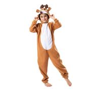 Costume Natale Pigiama Bambino 2024 Renna Animale Tuta Centro Commerciale Atmosfera Costume Halloween Bambino