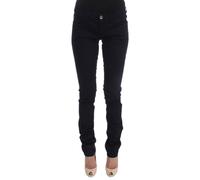 Costume National Blue Cotton Blend Slim Fit Jeans - W26