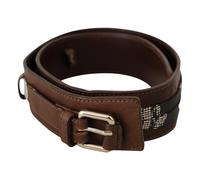 Costume National - Elegante Cintura in Pelle Marrone per Moda - - Accessories - Donna - Marrone - ONE SIZE