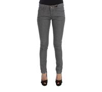 Costume National Gray Cotton Blend Slim Fit Jeans - W26