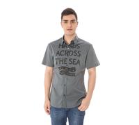 Costume National Grigio Cotone Mens Shirt - IT54 | XXL