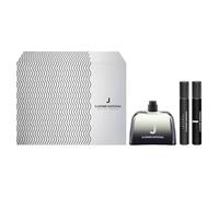 Costume National J Eau de Parfum Cofanetto Regalo Uomo 100ml con Travel Spray 7.5ml e Scent Intense 7.5ml, Profumo Legno Lunga Durata