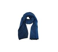 Costume National Sciarpa Art. 095NUHAE81954 Multi Logo Blu - Azzurro
