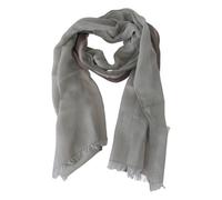 Costume National - Sciarpa di Cotone con Frange da Avvolgere al Collo - - Accessories - Donna - Grigio - ONE SIZE