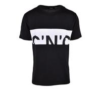 Costume National - T-shirt in cotone con design unico - - Tops - Uomo - Nero - L