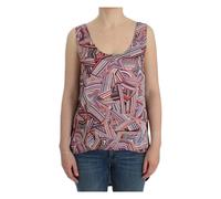 Costume National - Top Multicolore Senza Maniche Design Elegante - - Tops - Donna - Multicolore - M