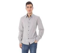 Costume National White Cotton Men Shirt - IT54 | XXL