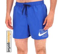 COSTUME NIKE SWIM LOGO SOLID SHORT- NESSA566-494 col. blu royal