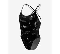 Costume Nike Swim Modern Spiderback One Piece nero bianco donna - 24