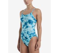 Costume Nike Swim Performance Practice Cutout One Piece azzurro blu scuro donna - 38
