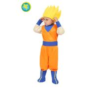 COSTUME NINJA DRAGON BABY CON MUSCOLI MASCHERA CARNEVALE PEGASUS CARTONI BALL