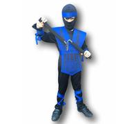Costume Ninja Kids Cobra Eagle Kombat Karate Completo Bambino Bambina Halloween