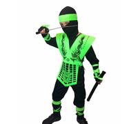 Costume Ninja Kids Cobra Eagle Kombat Karate Completo Bambino Bambina Halloween