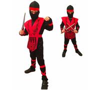 Costume Ninja Kids Cobra Eagle Kombat Karate Completo Bambino Bambina Halloween