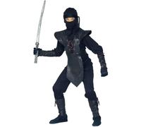 VESTITO CARNEVALE NINJA MASTER NERO 11/13 ANNI WIDMANN