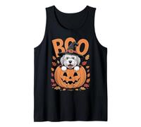 Costume OES su Zucca Halloween Old English Sheepdog Canotta