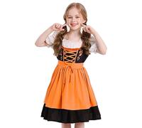 Costume Oktoberfest per bambini,Vestito Oktoberfest - Abito tirolese Abito Oktoberfest per ragazze,Costume Oktoberfest per bambini, costume da zipline per bambini dai 2 ai 12 anni, Oktoberfest, Carna