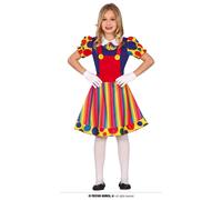 COSTUME PAGLIACCIO BAMBINA TG.5-6 ANNI