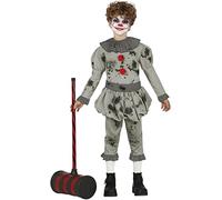 Costume pagliaccio clown ballerino cattivo killer cosplay ragazzo