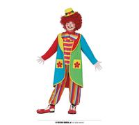 COSTUME PAGLIACCIO CLOWN BAMBINO TG. 5-6 ANNI