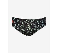 Turbo Mountain Geo Swimming Brief Verde,Nero S Uomo