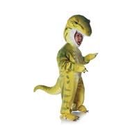 Costume Peluche Verde T-Rex Per Bambino