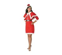 Costume per Adulti 115727 Rosso Mamma Natale