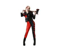 E_0002_S1132788 Bigbuy Carnival Costume per Adulti Arlecchino Sanguinario Donna