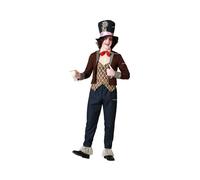 E_0002_S1133682 Bigbuy Carnival Costume per Adulti Cappellaia Matta Taglia:XL Gi