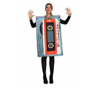 Costume per Adulti Cassete Grigio