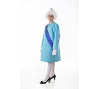 E_0002_S2428291 Bigbuy Carnival Costume per Adulti Elizabeth II Regina L Giocatt