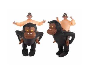 Costume per Adulti Gorilla M/L [4 Pezzi]