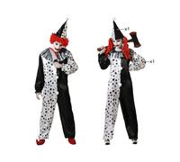 Costume per Adulti Grigio Pagliaccio Unisex adulti