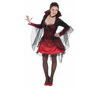 Costume per Adulti Madame Red Lux L M/L [2 Pezzi]