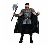 Mom Vikingo Tunic Head Coatboots And Manguitos Man Costume Nero S