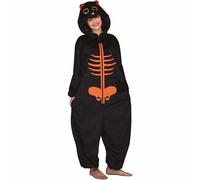 Costume per Adulti My Other Me Big Eyes Arancio Scheletro