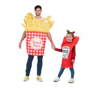 Costume per Adulti My Other Me Patate Fritte Ketchup Taglia unica