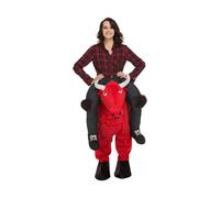 My Other Me-204318 Costume Ride-on Toro, colore: rosso, M-L (Viving Costumes 204318)